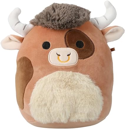 Shep the Brown Spotted Bull Squishmallow Review