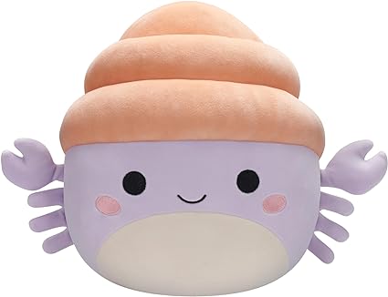 purple hermit crab front