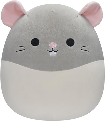 Rusty the Grey and White Rat Squishmallow Review